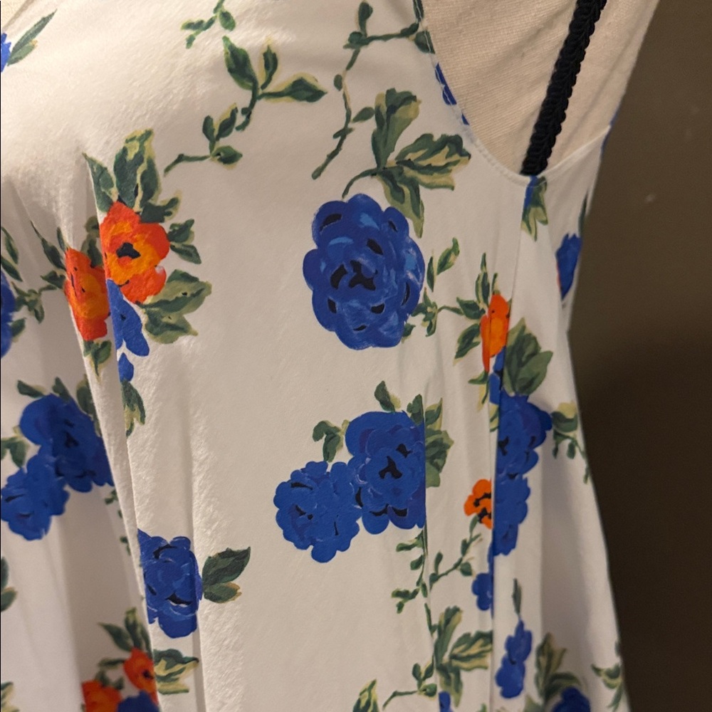 Caroline Constas Laurel Ruffled Floral-Print Cotton-blend Mini Dress - Picture 7 of 10